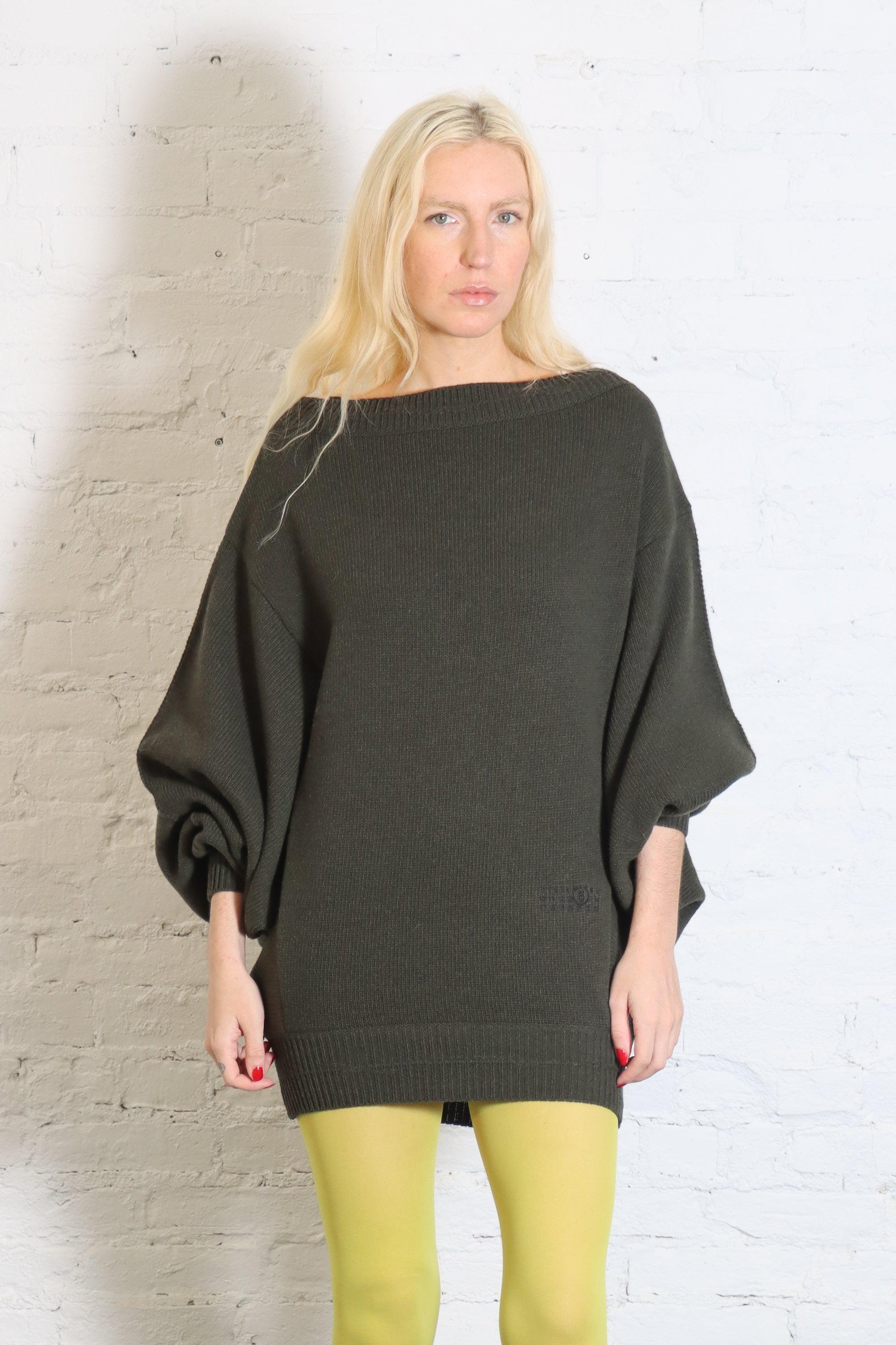 Sweater Mini Dress in Dark Grey by MM6 Maison Margiela-MM6-Idlewild-Cincinnati