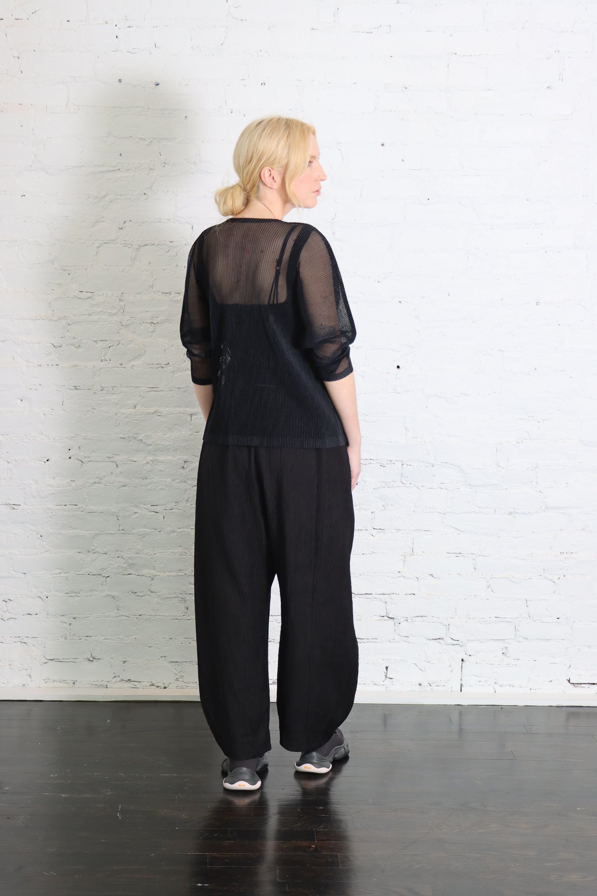 Tatami April Top in Black by Pleats Please Issey Miyake-Pleats Please Issey Miyake-Idlewild-Cincinnati