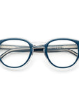 Tectonic Readers in August Blue & Vodka by Caddis-Sunglasses-Caddis Eyewear-Idlewild