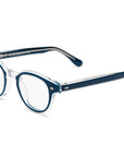 Tectonic Readers in August Blue & Vodka by Caddis-Sunglasses-Caddis Eyewear-Idlewild