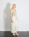 Textured Rib Sleeveless U Tank in Beach Glass by Enza Costa-Enza Costa-Idlewild-Cincinnati