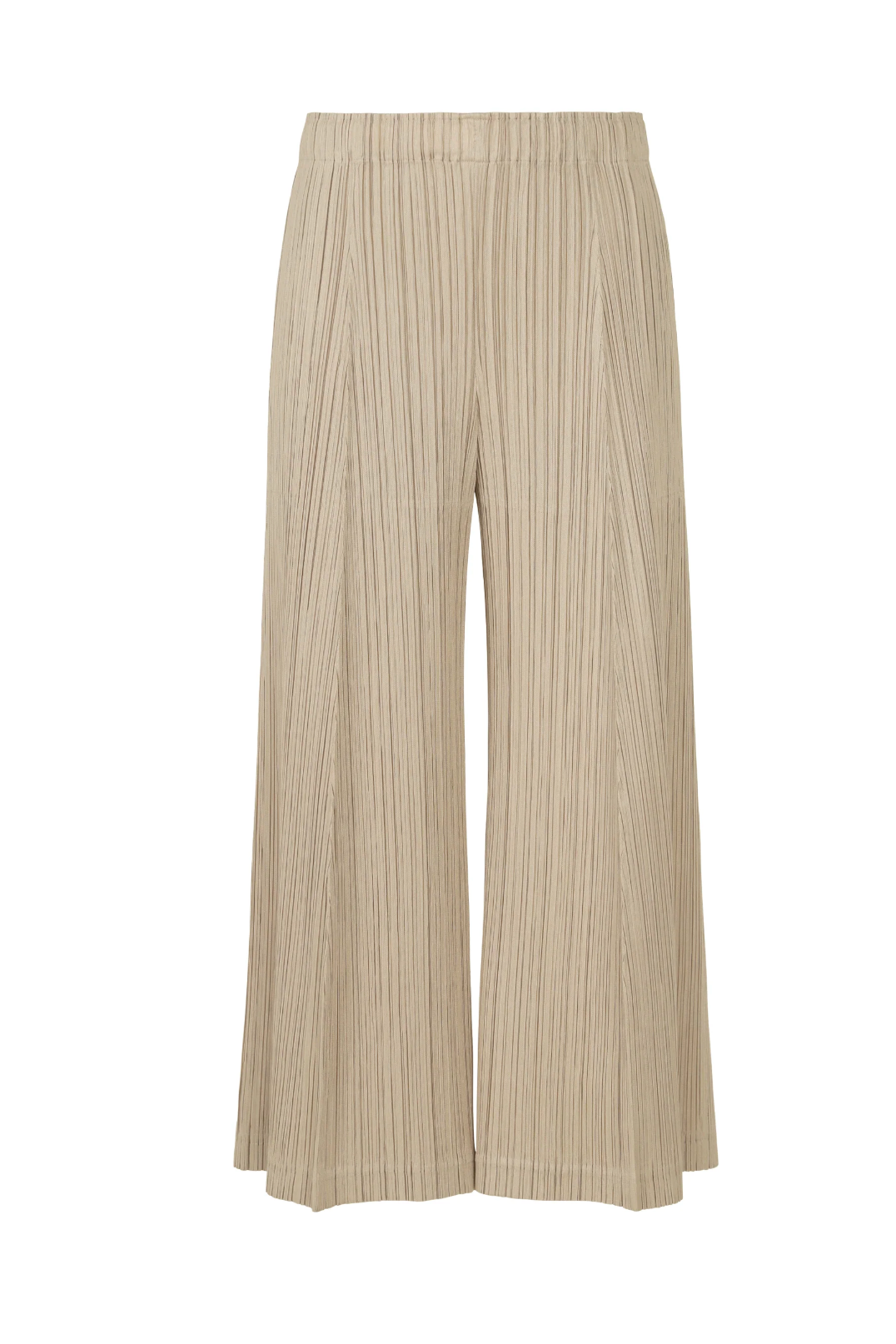 PLEATS PLEASE サイズ1 パンツ　アイボリー Thicker Bottoms 1 Pants in Greige by Pleats Please Issey Miyake