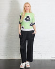 Verve Pleats Top in Green by Issey Miyake-Issey Miyake-Idlewild-Cincinnati