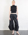 Thicker Bottoms 2 Pants in Black by Pleats Please Issey Miyake-Pleats Please Issey Miyake-Idlewild-Cincinnati