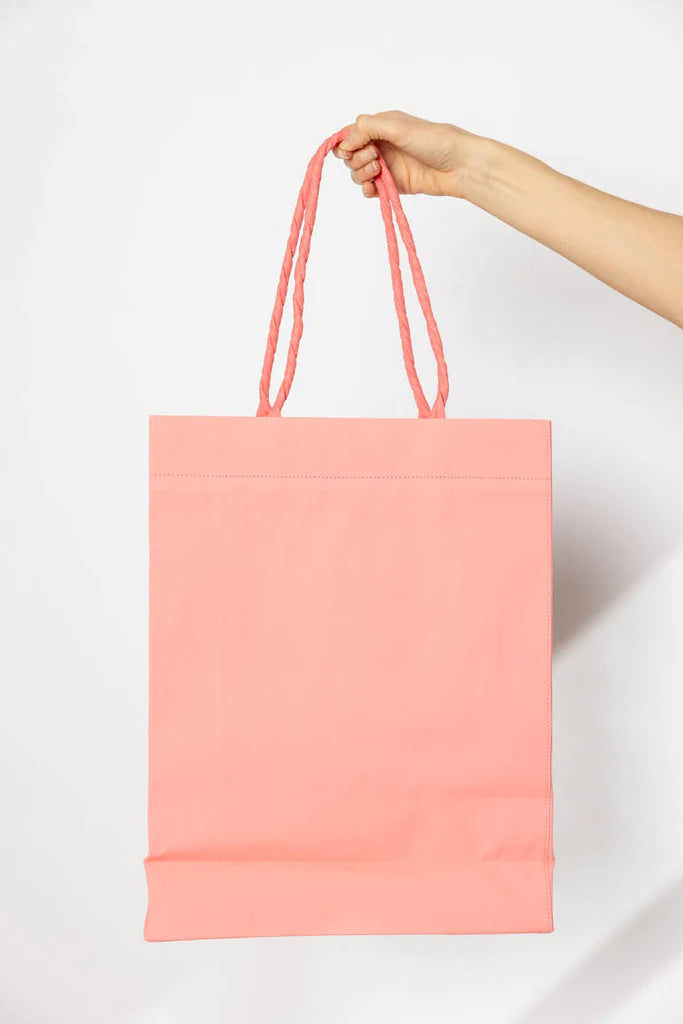 This Is A Paper Bag (Poster) in Pink Hued by Issey Miyake-Bags-Issey Miyake-Idlewild