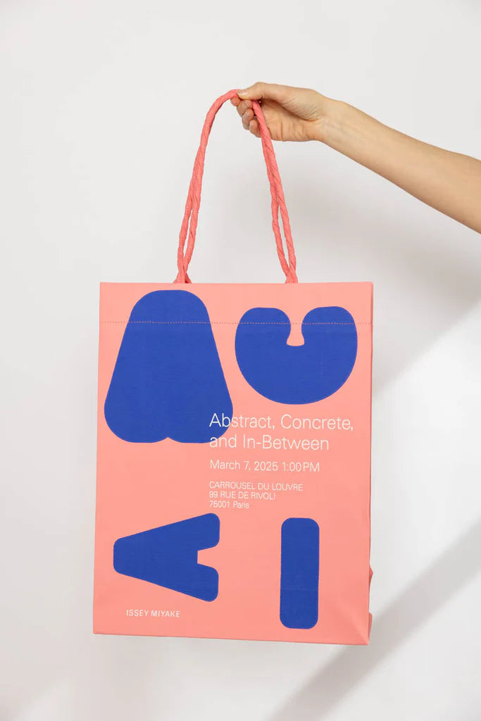 This Is A Paper Bag (Poster) in Pink Hued by Issey Miyake-Bags-Issey Miyake-Idlewild