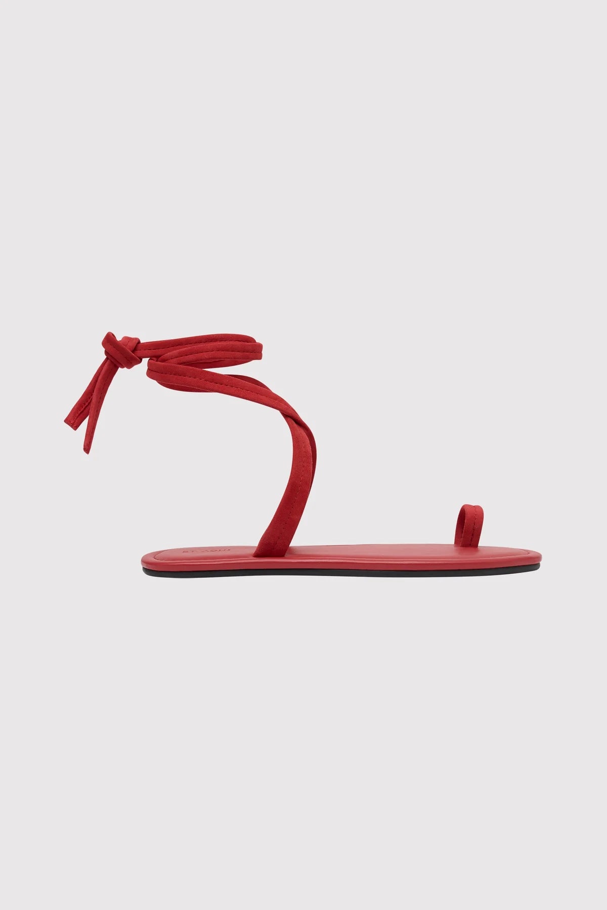 Tie Up Sandal in Rosso by St Agni-St. Agni-Idlewild-Cincinnati