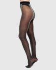 Tora Shimmery Tights in Black by Swedish Stockings-Swedish Stockings-Idlewild-Cincinnati
