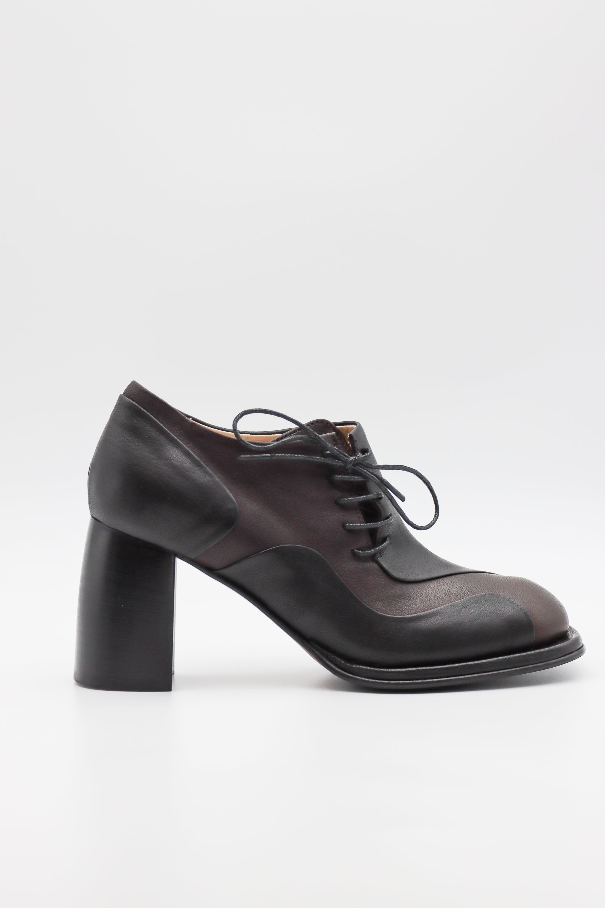 Torino Lace-Up Pump in Caffe Nero by MLO-MLO-Idlewild-Cincinnati