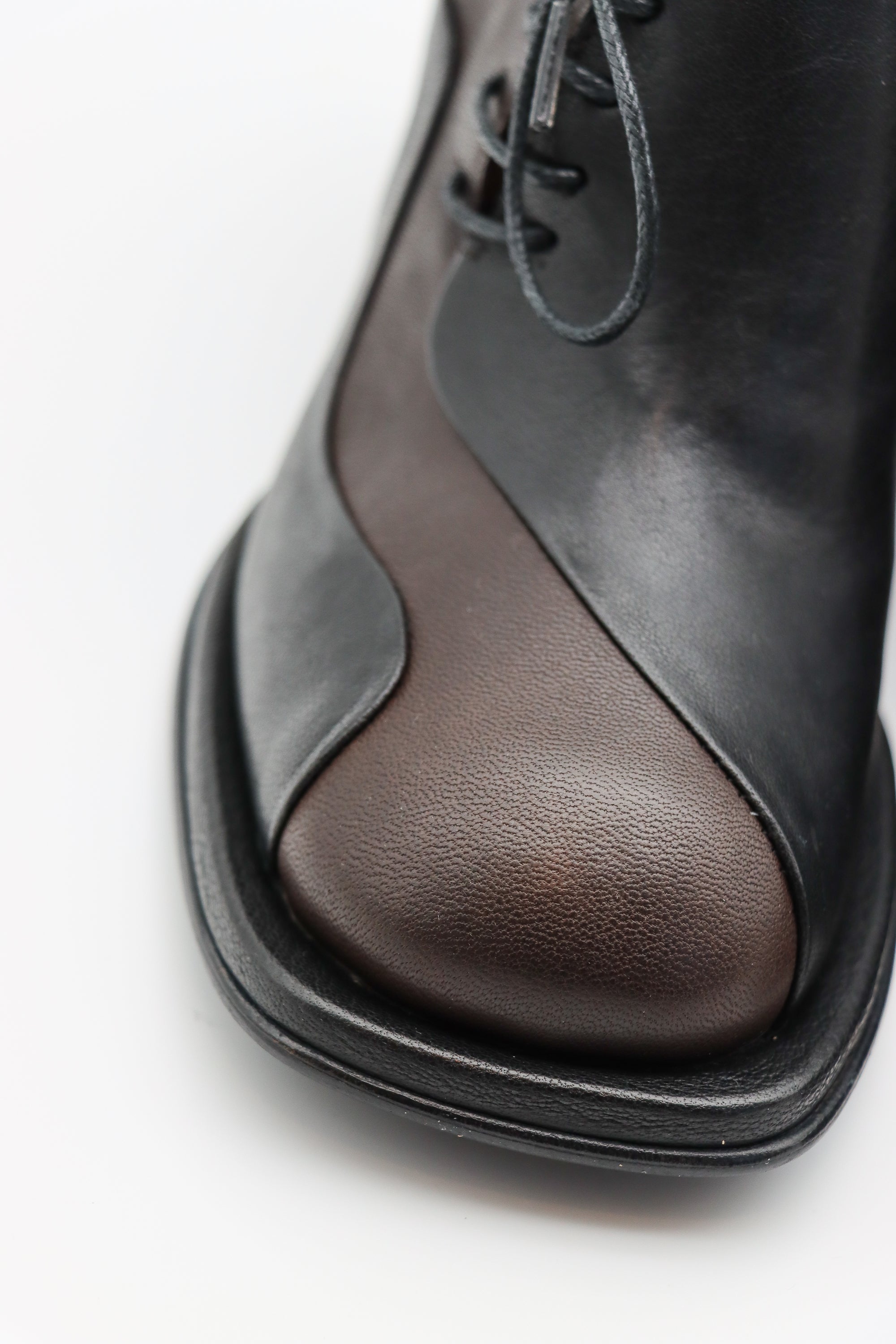 Torino Lace-Up Pump in Caffe Nero by MLO-MLO-Idlewild-Cincinnati