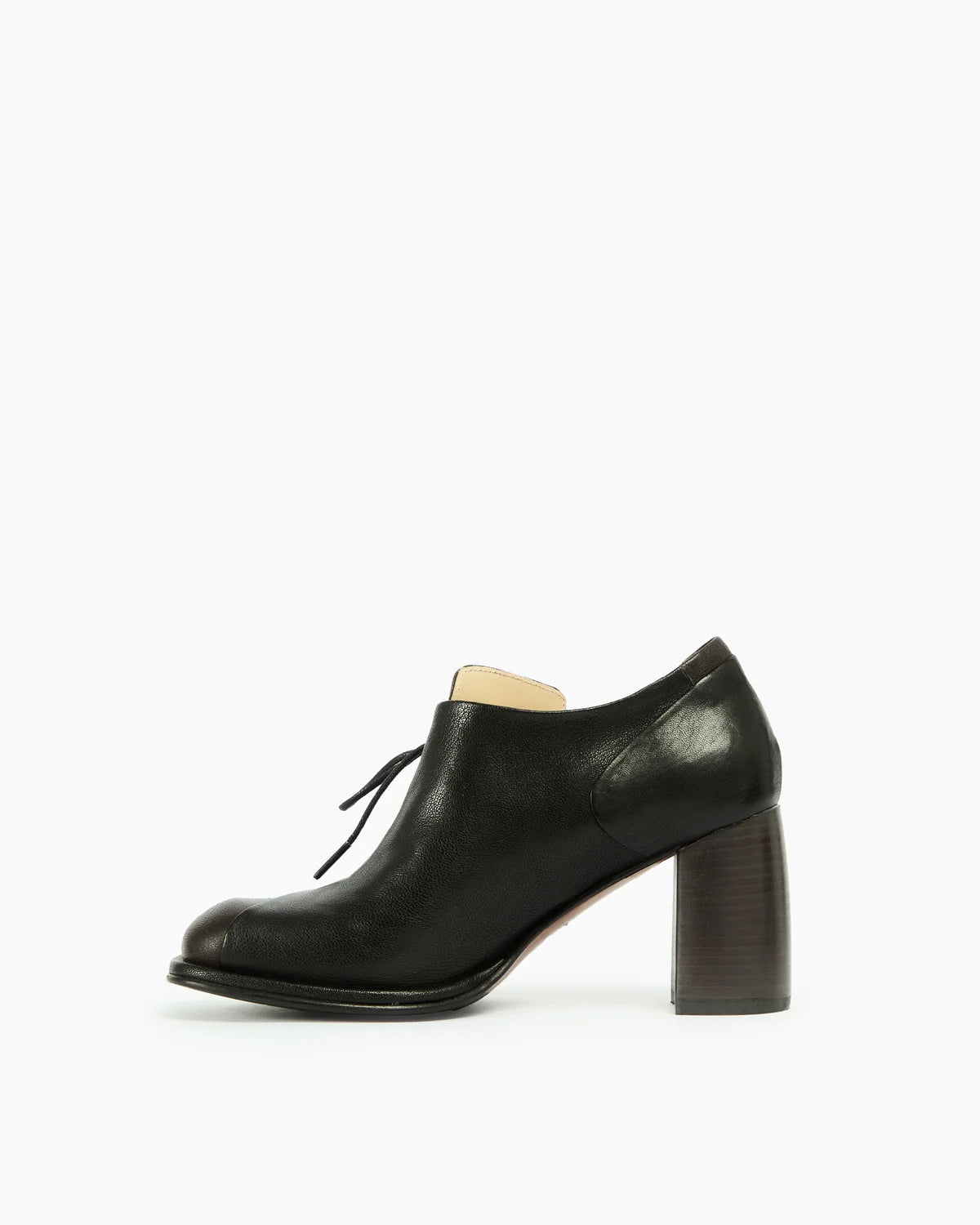 Torino Lace-Up Pump in Caffe Nero by MLO-MLO-Idlewild-Cincinnati