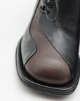 Torino Lace-Up Pump in Caffe Nero by MLO-MLO-Idlewild-Cincinnati