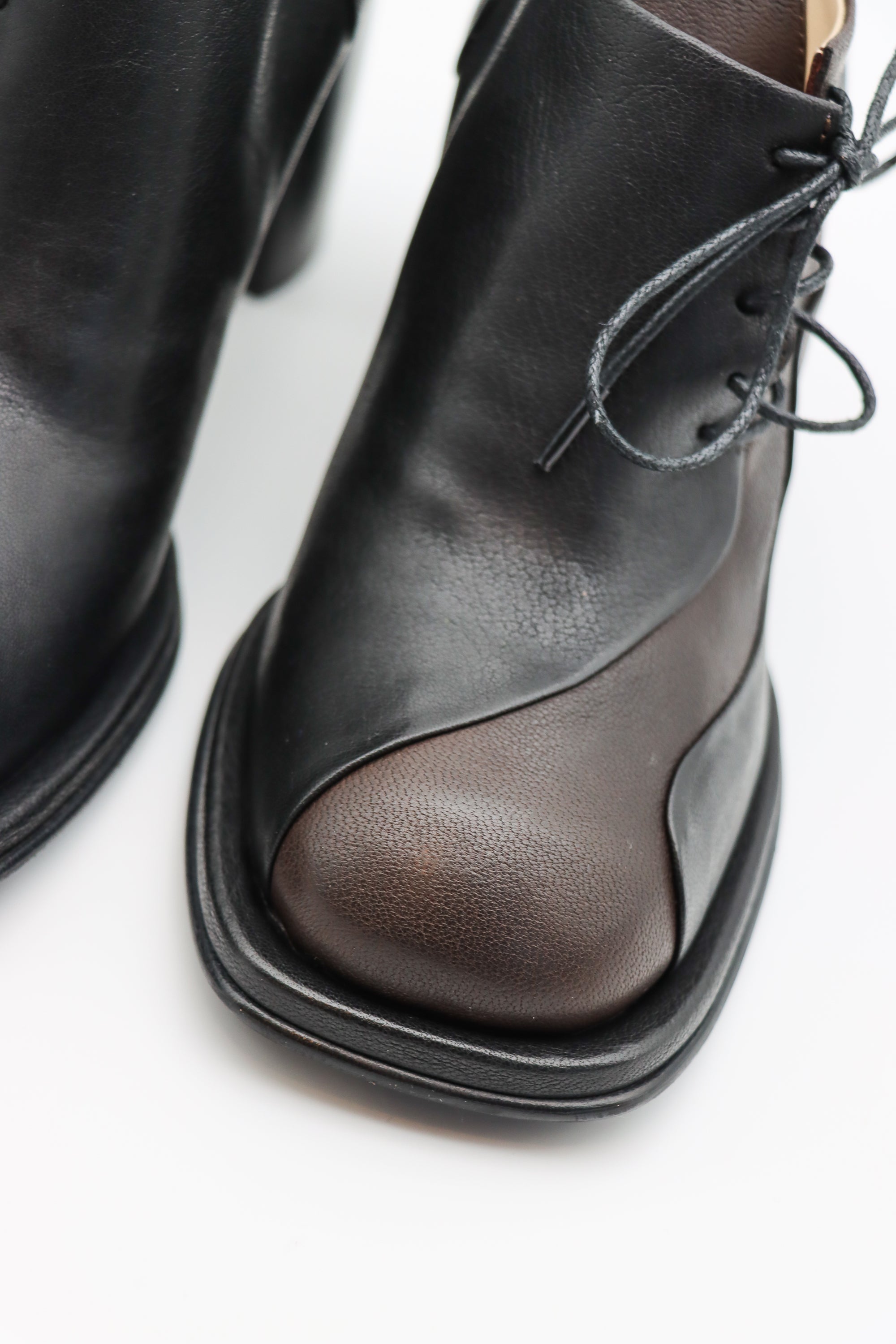 Torino Lace-Up Pump in Caffe Nero by MLO-MLO-Idlewild-Cincinnati