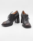 Torino Lace-Up Pump in Caffe Nero by MLO-MLO-Idlewild-Cincinnati