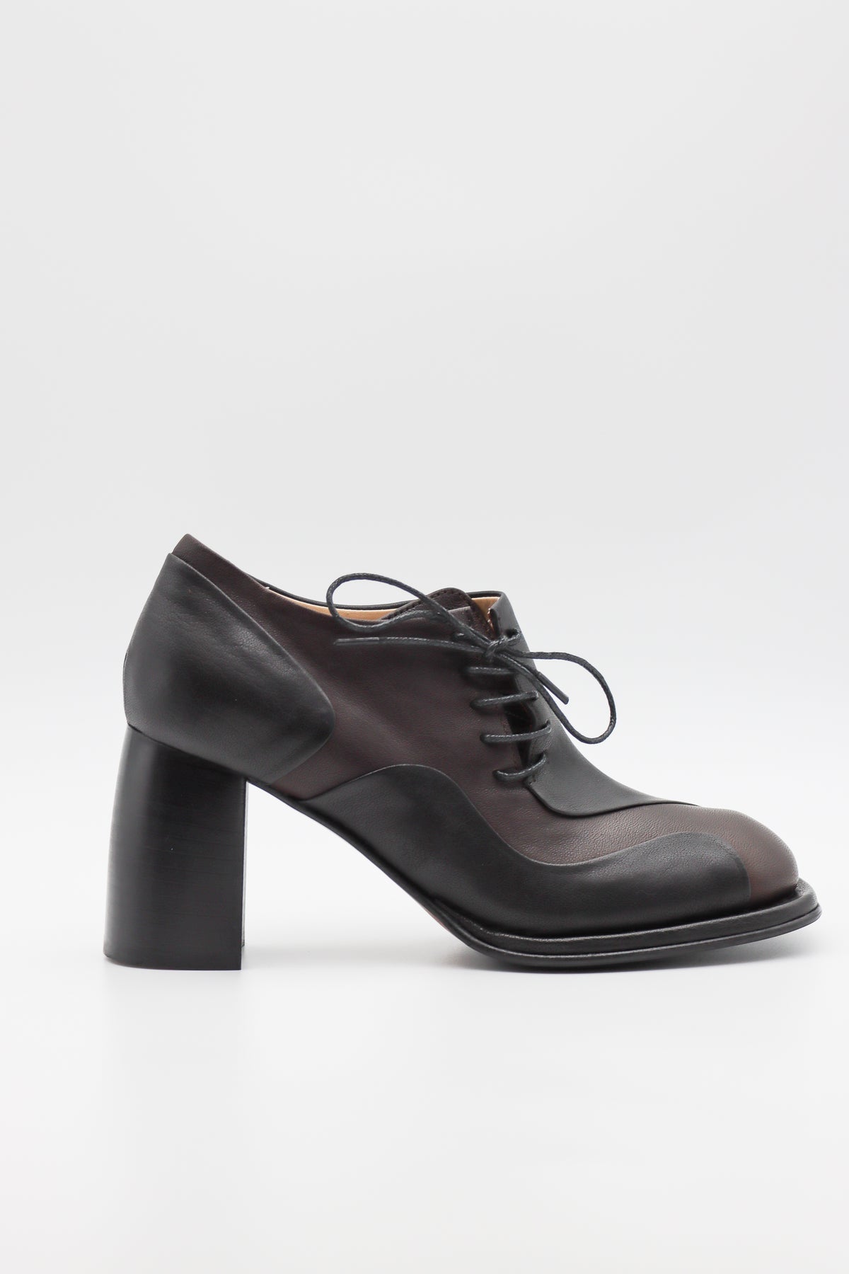 Torino Lace-Up Pump in Caffe Nero by MLO-MLO-Idlewild-Cincinnati