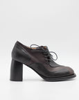 Torino Lace-Up Pump in Caffe Nero by MLO-MLO-Idlewild-Cincinnati