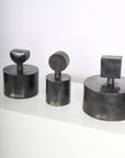 Totem Demi-Lune Petite Candle in Black Champaka by Mad Et Len-Mad Et Len-Idlewild-Cincinnati