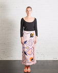 Tove Love Letter Skirt in Cloud Pink by Rodebjer-Rodebjer-Idlewild-Cincinnati
