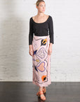 Tove Love Letter Skirt in Cloud Pink by Rodebjer-Rodebjer-Idlewild-Cincinnati