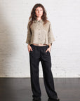 Twill Everywhere Pant in Black by Enza Costa-Enza Costa-Idlewild-Cincinnati