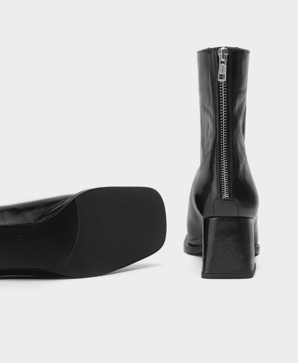 Twin Boots in Black by HVÓYA-Shoes-HVÓYA-Idlewild