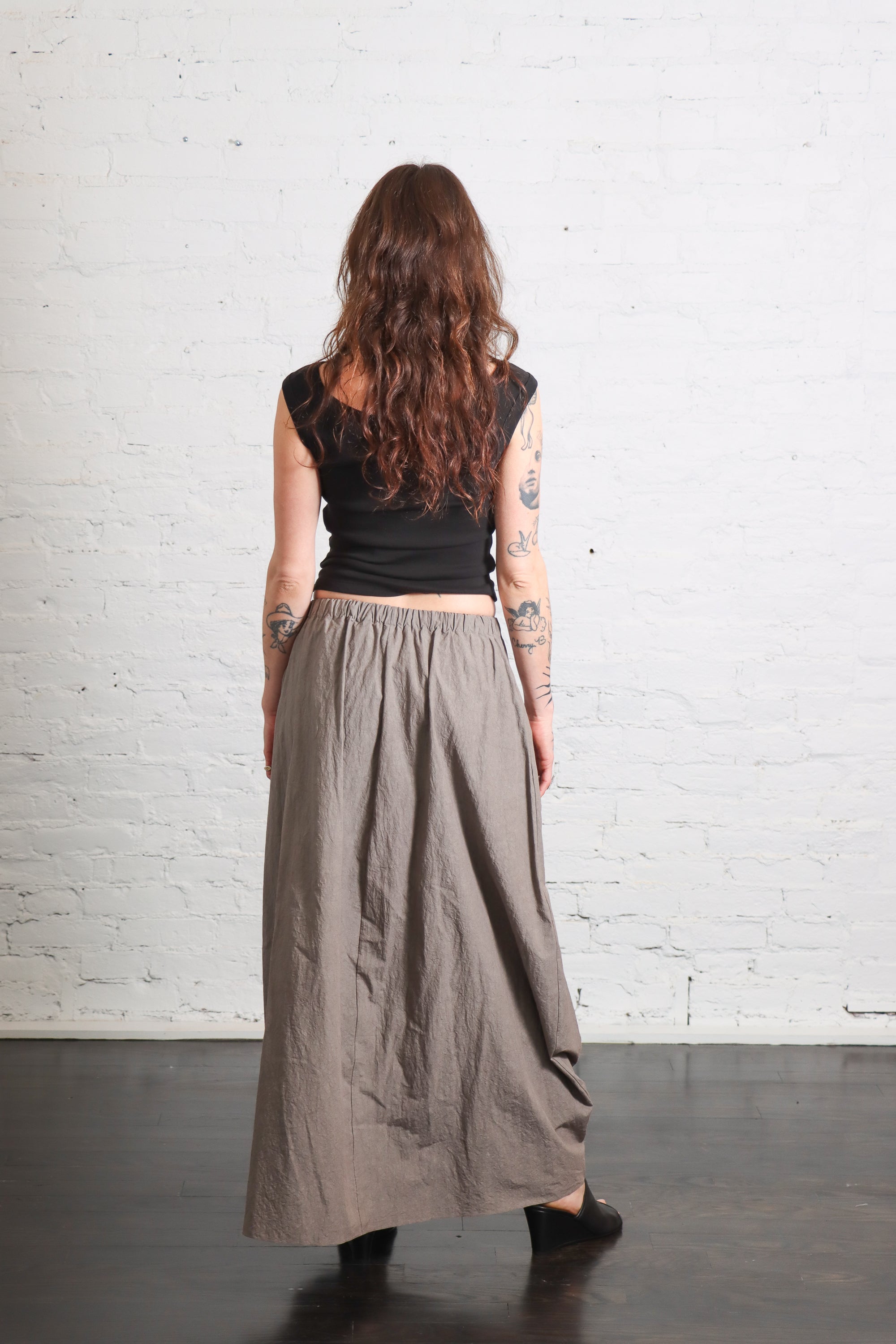 Twist Skirt in Cinder by Lauren Manoogian-Lauren Manoogian-Idlewild-Cincinnati