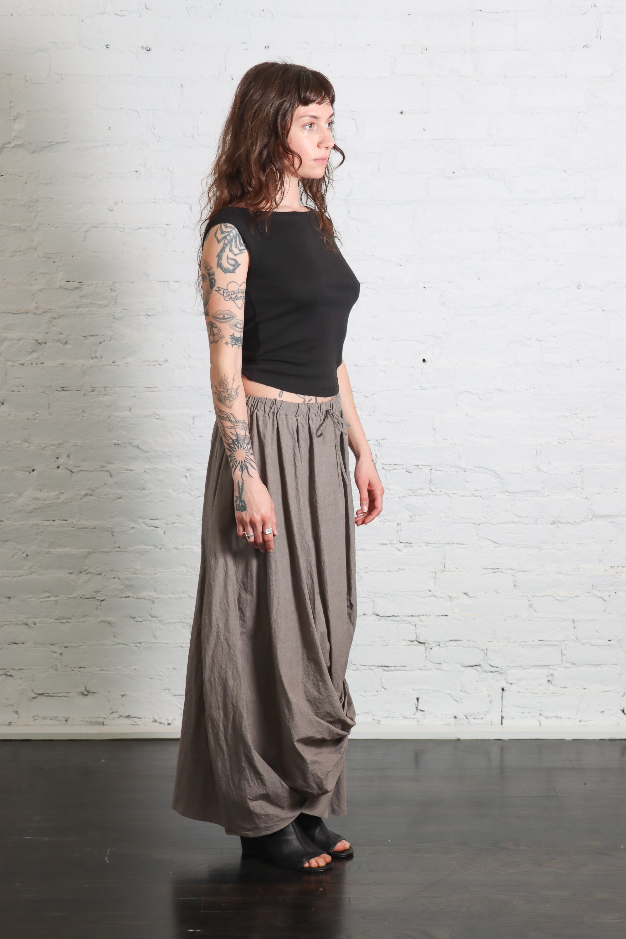 Twist Skirt in Cinder by Lauren Manoogian-Lauren Manoogian-Idlewild-Cincinnati