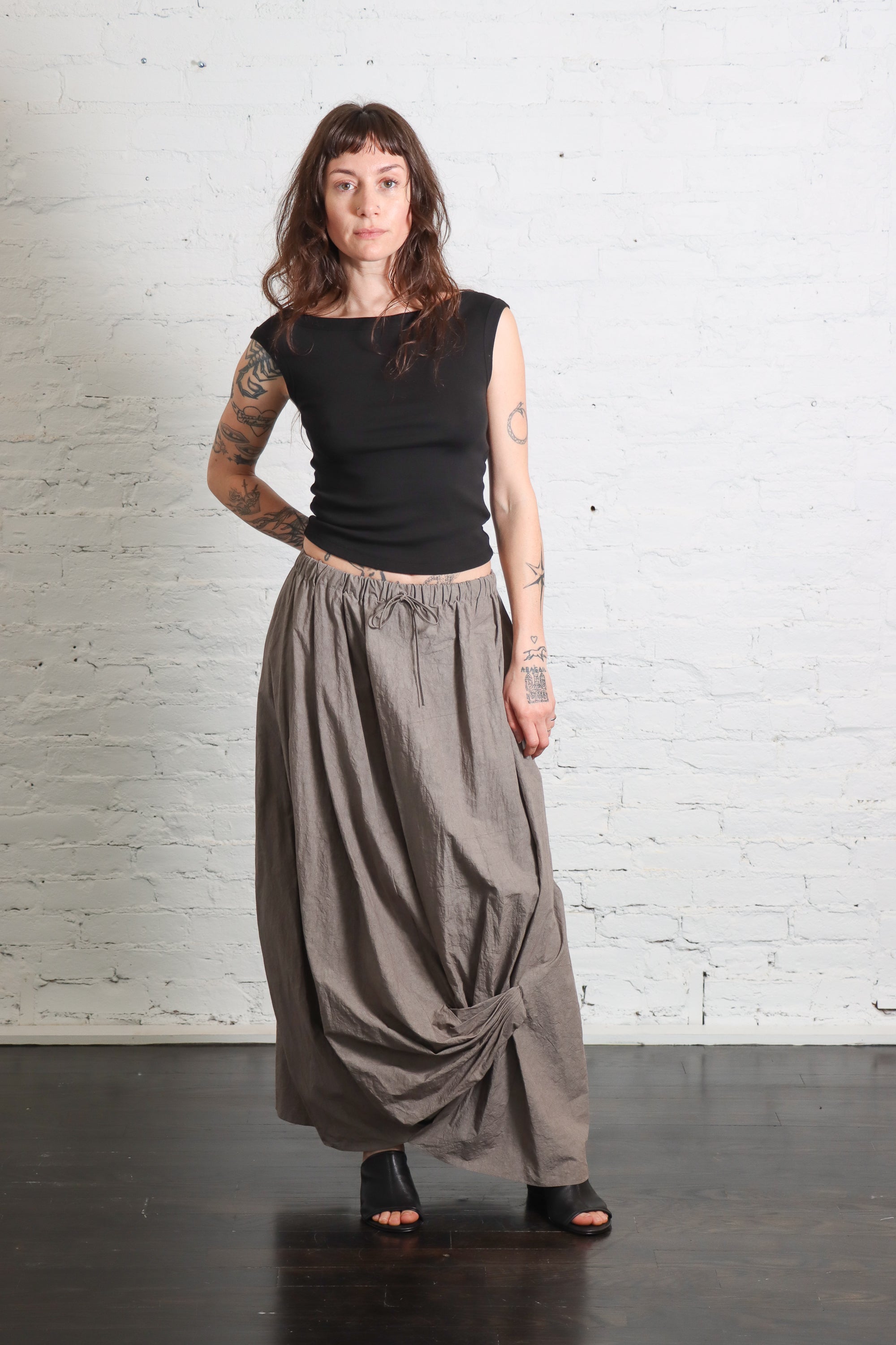 Twist Skirt in Cinder by Lauren Manoogian-Lauren Manoogian-Idlewild-Cincinnati