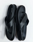 Thong Slide in Black by St Agni-Shoes-St. Agni-Idlewild