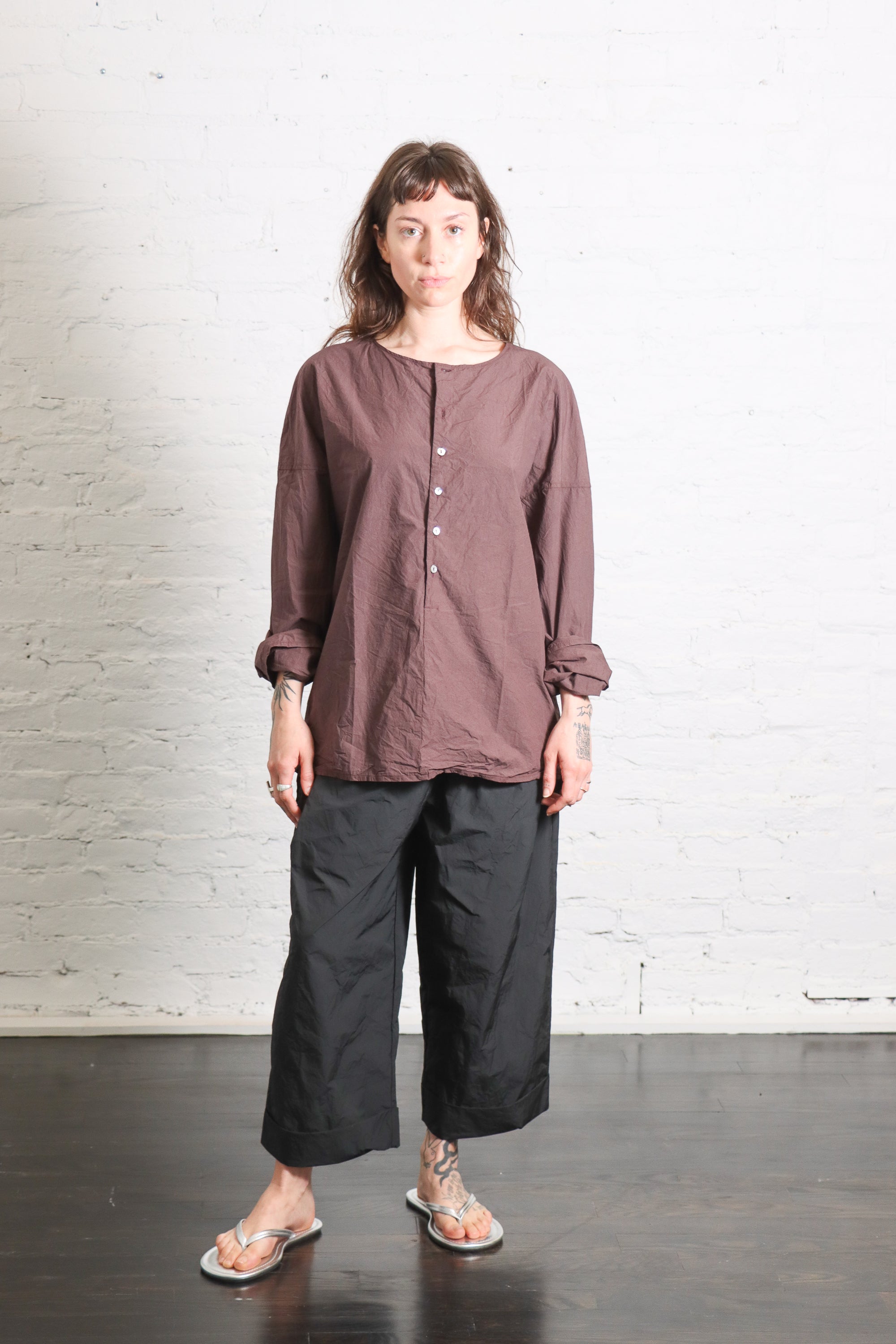 Unisex Serafino TC in Grape by Album Di Famiglia-Album Di Famiglia-Idlewild-Cincinnati