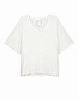 Unity Tee in Off-White by Kowtow-Tops-Kowtow-Idlewild