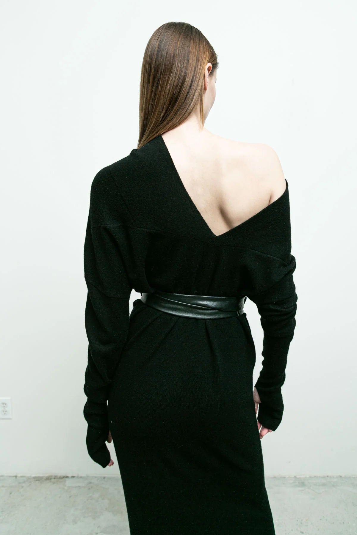 Waist Belt/Headband in Black by Nicholas K-Accessories-Nicholas K-Idlewild