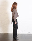 Wide & Short Trousers V in Black by Album Di Famiglia-Album Di Famiglia-Idlewild-Cincinnati