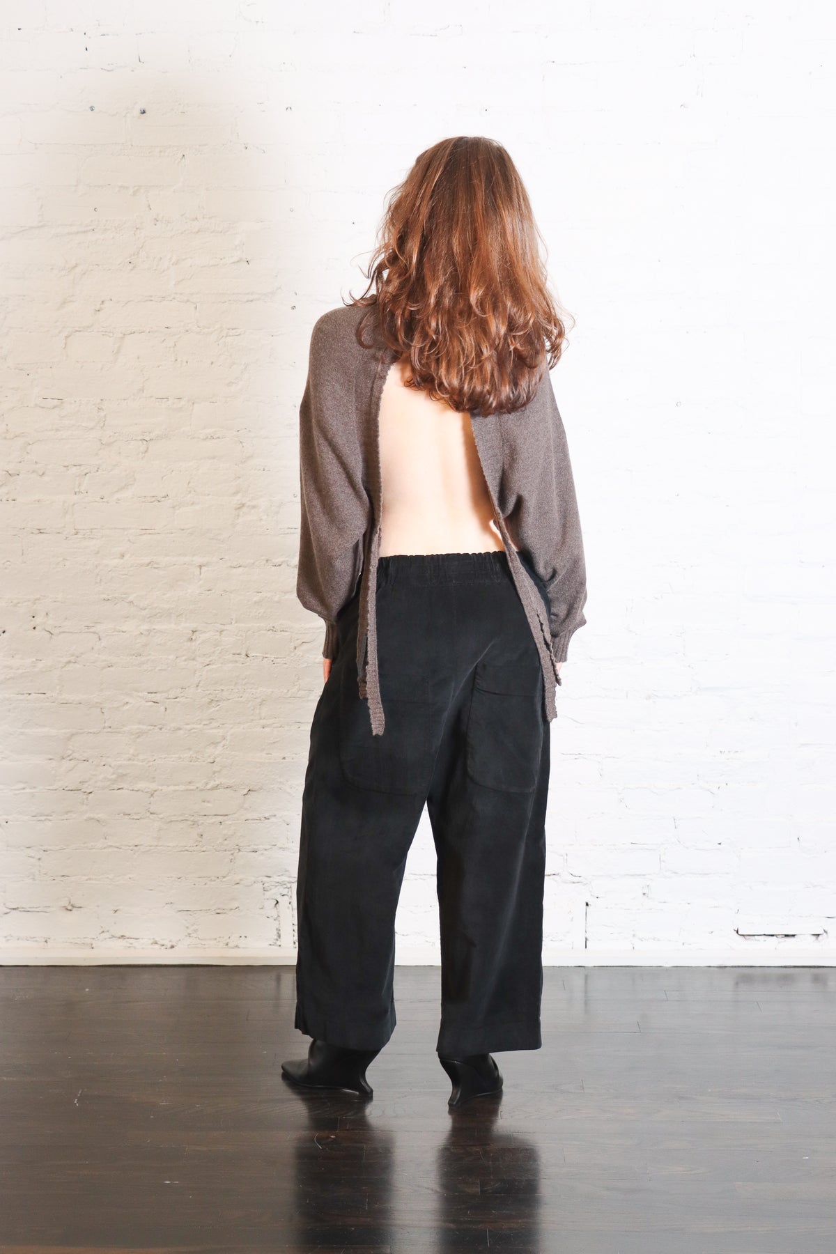 Wide & Short Trousers V in Black by Album Di Famiglia-Album Di Famiglia-Idlewild-Cincinnati