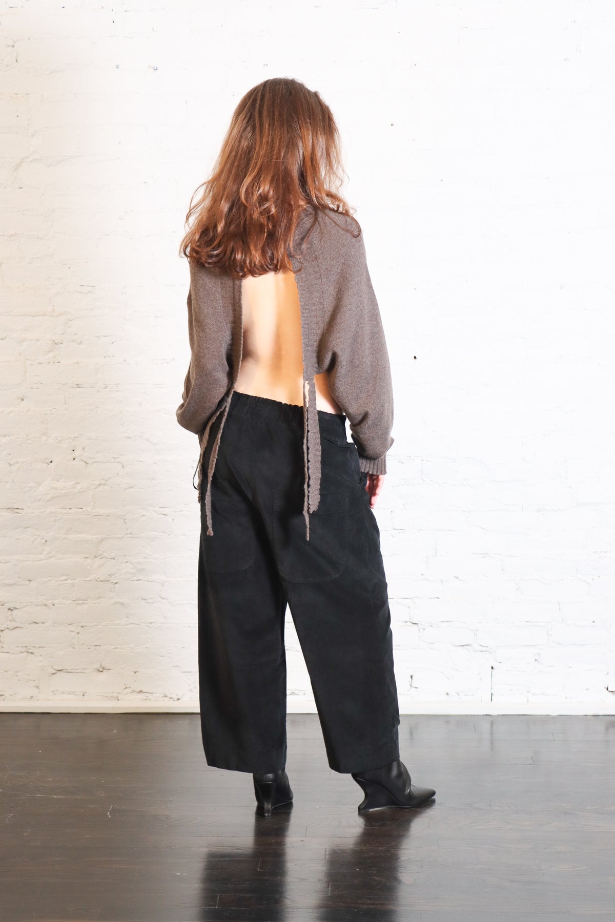 Wide & Short Trousers V in Black by Album Di Famiglia-Album Di Famiglia-Idlewild-Cincinnati