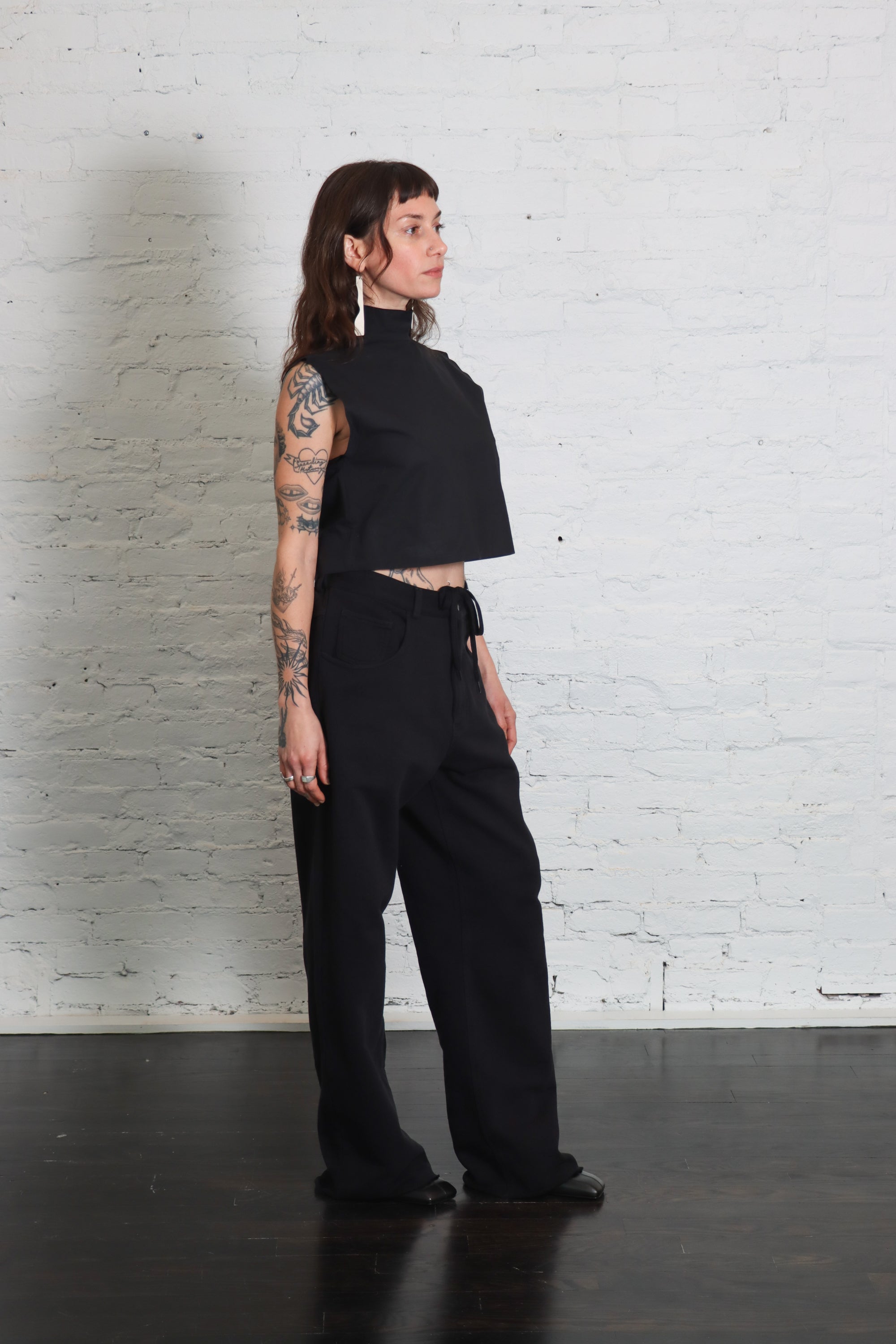 Wide Sweat Pants in Black by MM6 Maison Margiela – Idlewild