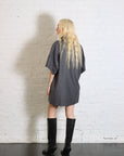 Wool 1/4 Zip Dress Jacket in Dark Gray by MM6 Maison Margiela-MM6-Idlewild-Cincinnati