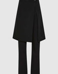 Wool Hybrid Skirt Pants in Black by St. Agni-Bottoms-St. Agni-Idlewild