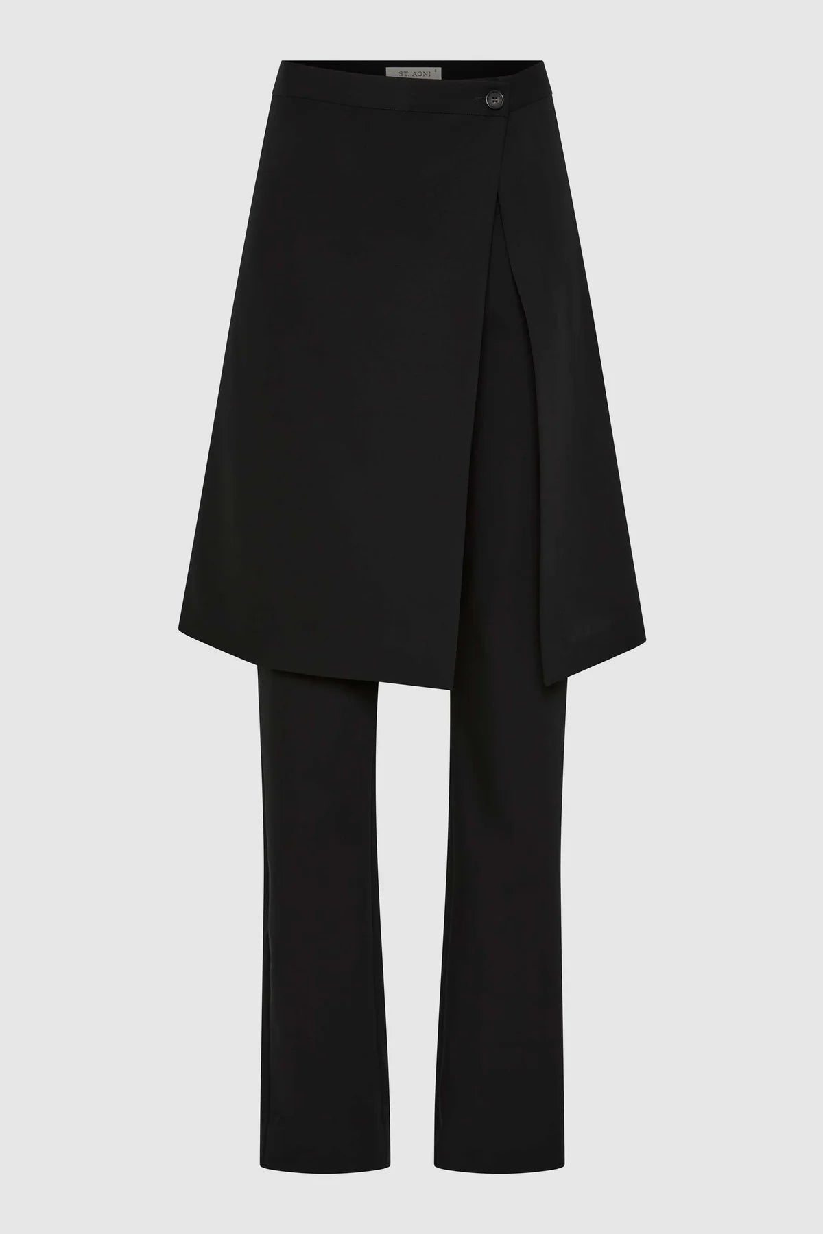 Wool Hybrid Skirt Pants in Black by St. Agni-St. Agni-Idlewild-Cincinnati