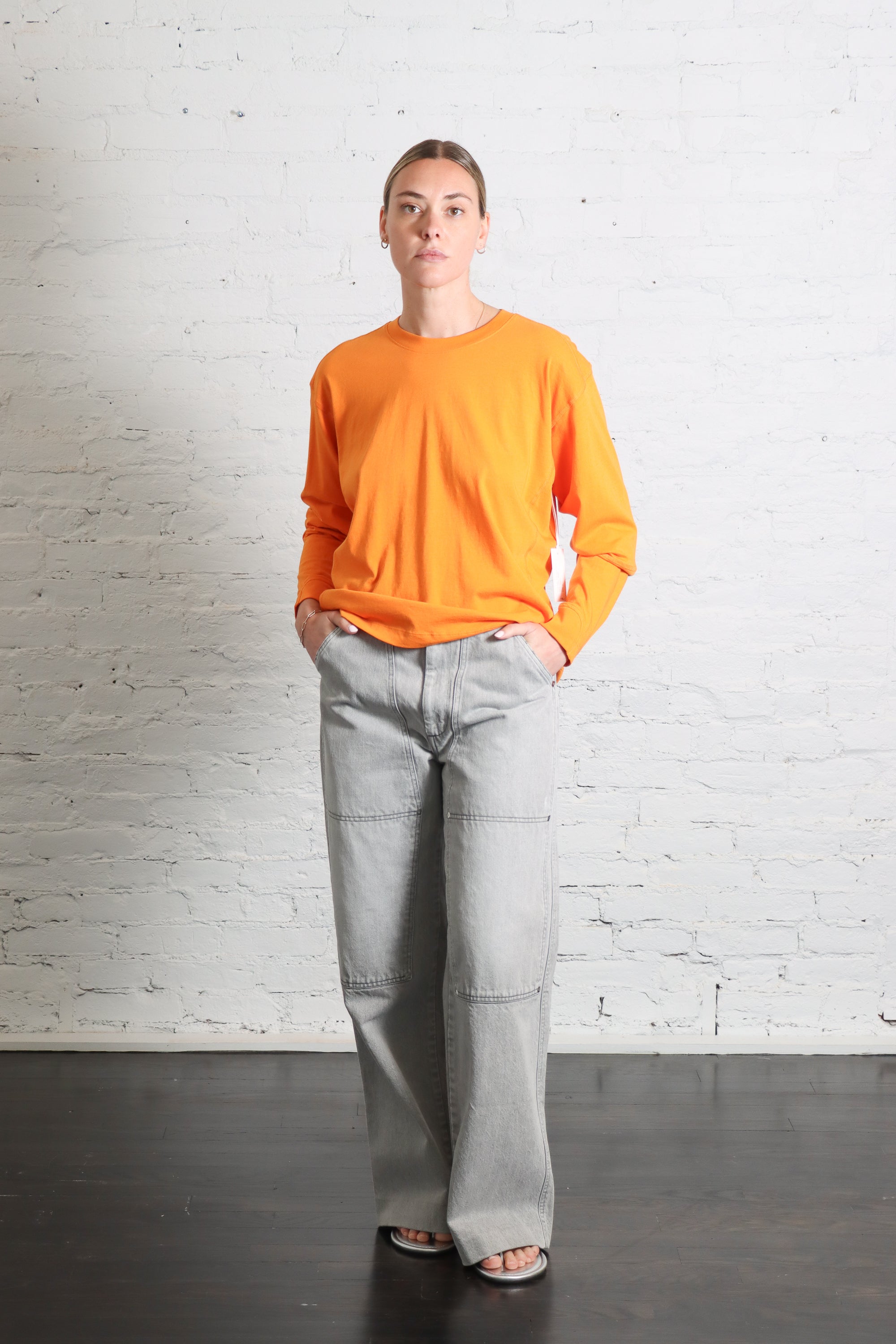 Work Jean Trouser in Grey by Tanaka Denim – Idlewild