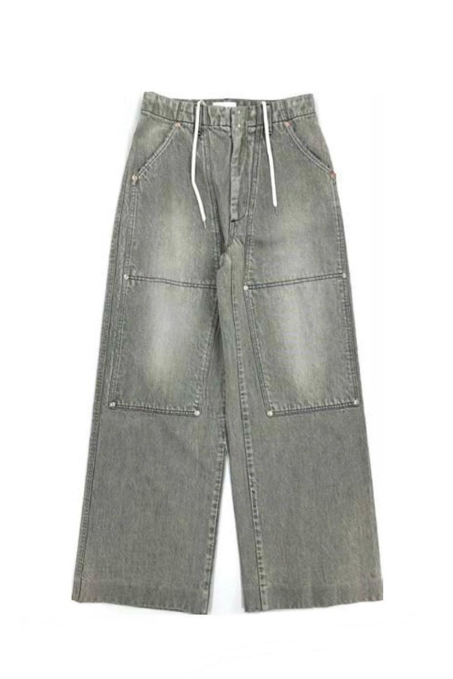 Work Jean Trouser in Grey by Tanaka Denim-Bottoms-TANAKA-Idlewild