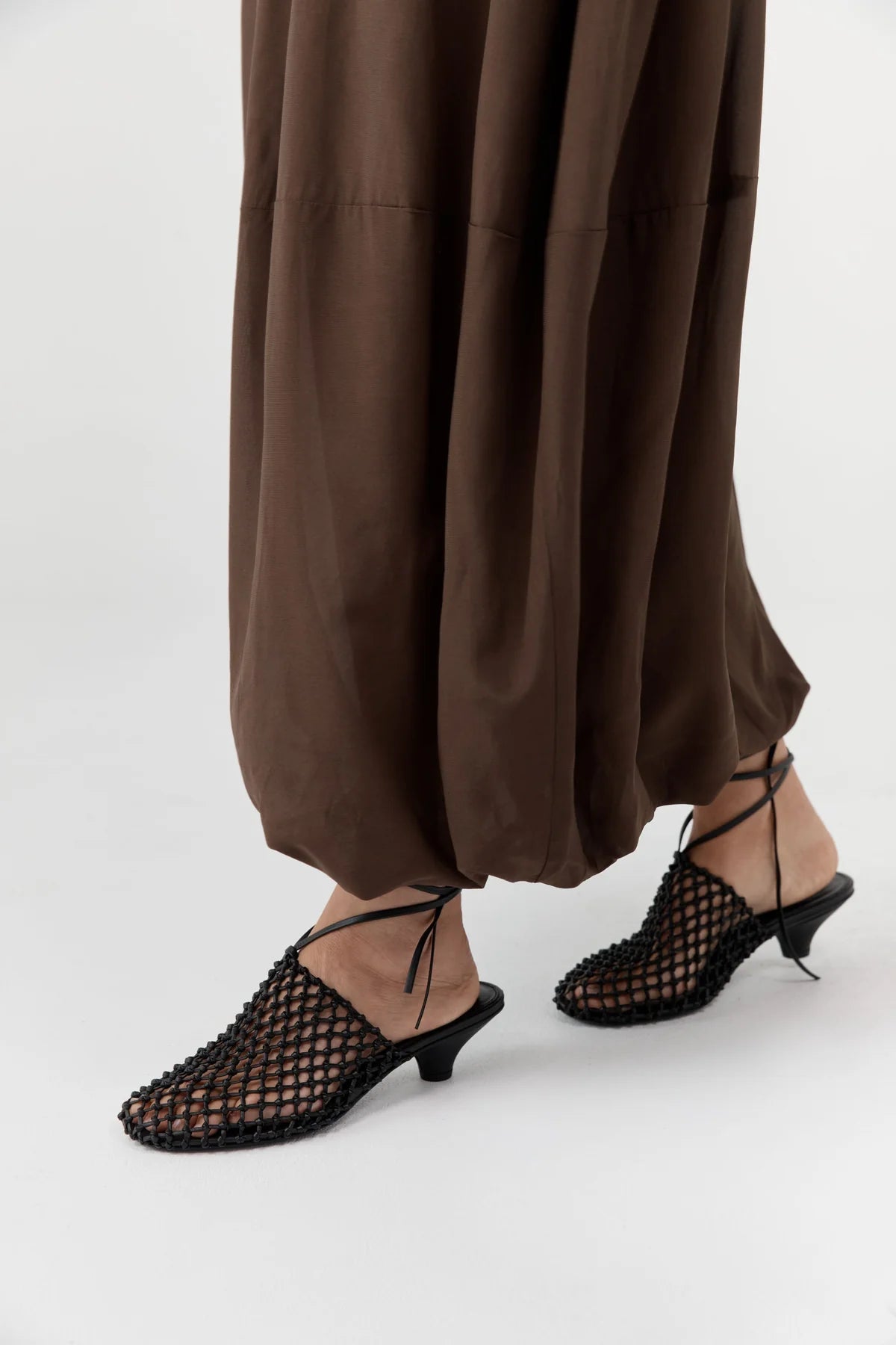 Woven Mule Heel in Black by St Agni-St. Agni-Idlewild-Cincinnati