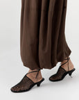 Woven Mule Heel in Black by St Agni-St. Agni-Idlewild-Cincinnati