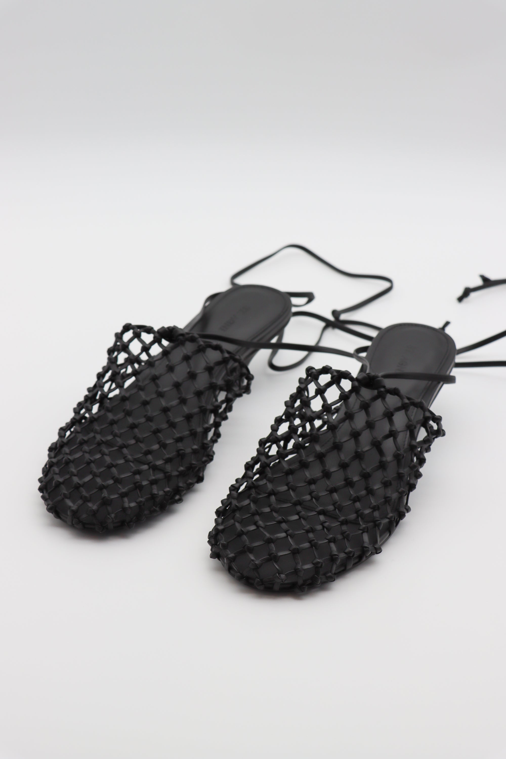 Woven Mule Heel in Black by St Agni-St. Agni-Idlewild-Cincinnati