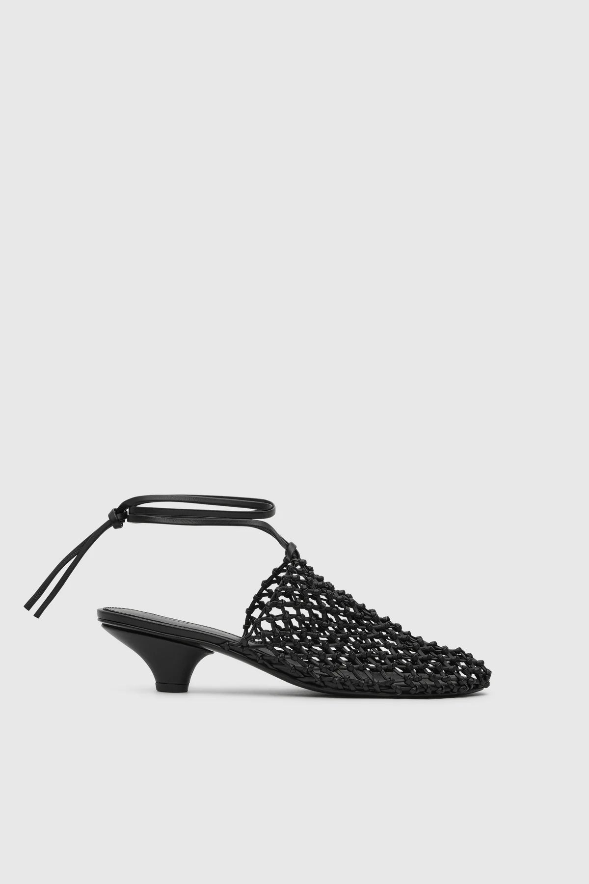 Woven Mule Heel in Black by St Agni-St. Agni-Idlewild-Cincinnati