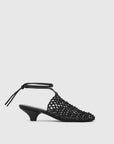Woven Mule Heel in Black by St Agni-St. Agni-Idlewild-Cincinnati