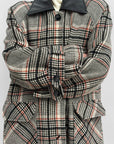 Yuna Check Coat in Retro Red/Black by Rodebjer-Rodebjer-Idlewild-Cincinnati