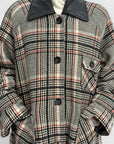 Yuna Check Coat in Retro Red/Black by Rodebjer-Rodebjer-Idlewild-Cincinnati