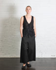 Zip Vest Top in Black by Serien°umerica-Serien°umerica-Idlewild-Cincinnati