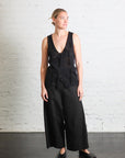 Zip Vest Top in Black by Serien°umerica-Serien°umerica-Idlewild-Cincinnati